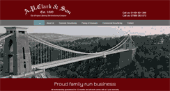 Desktop Screenshot of apclarksurfacingcontractors.co.uk